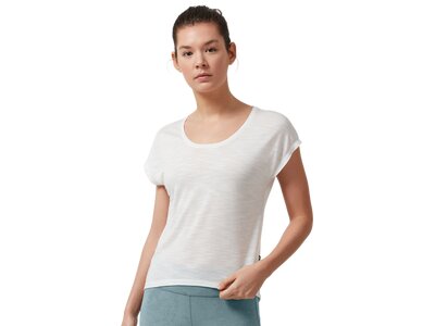 ON Damen Laufshirt "Active-T Flow W" Kurzarm Weiß