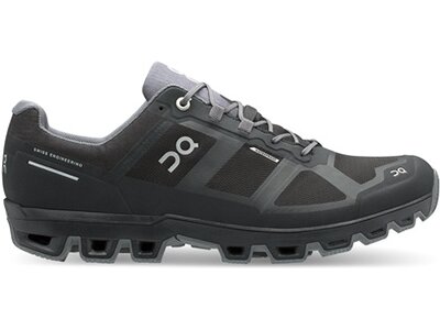 ON Damen Trail-Laufschuhe Cloudventure wasserdicht Grau