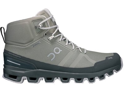 ON Herren Wanderschuhe "Cloudrock Waterproof" Grau
