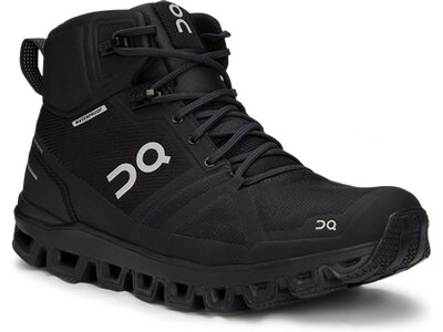 ON Damen Wanderschuhe "Cloudrock Waterproof" Schwarz