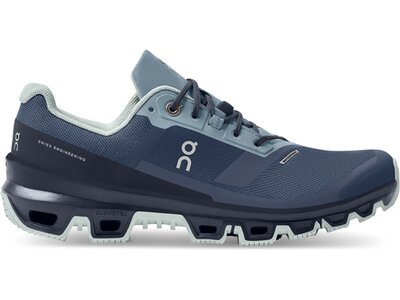 ON Damen Laufschuhe Cloudventure Waterproof Blau