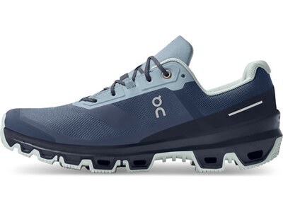 ON Damen Laufschuhe Cloudventure Waterproof Blau