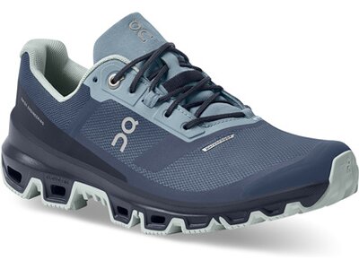 ON Damen Laufschuhe Cloudventure Waterproof Blau