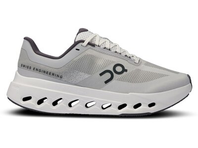 ON Damen Laufschuhe Cloudsurfer Next Wide Silber