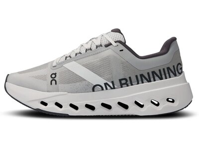 ON Damen Laufschuhe Cloudsurfer Next Wide Silber