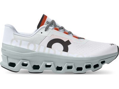 ON Herren Laufschuhe Cloudmonster Weiß