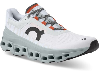 ON Herren Laufschuhe Cloudmonster Weiß