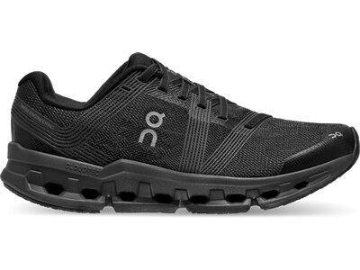 ON Damen Laufschuhe Cloudgo Wide Schwarz