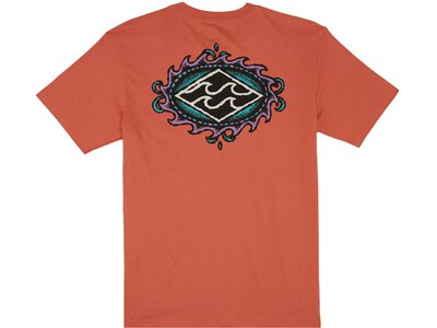 BILLABONG Herren Shirt CRAYON WAVE TEES Orange