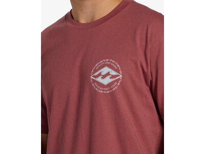 BILLABONG Herren Shirt ROTOR DIAMOND TEES Rot
