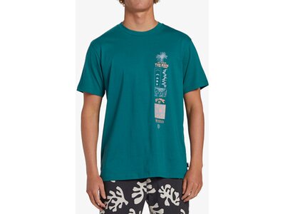 BILLABONG Herren Shirt CG REEF NURSERY TEES Blau