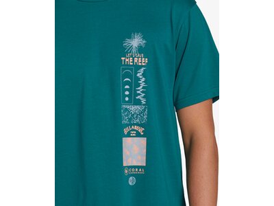 BILLABONG Herren Shirt CG REEF NURSERY TEES Blau