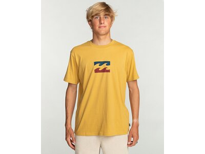 BILLABONG Herren Shirt TEAM WAVE TEES Gelb