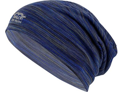 P.A.C. Herren Merino Beanie Blau