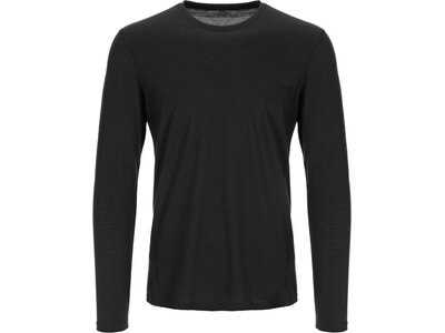 SUPER.NATURAL Herren Langarmshirt M BASE LS 175 Schwarz