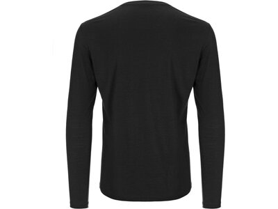 SUPER.NATURAL Herren Langarmshirt M BASE LS 175 Schwarz