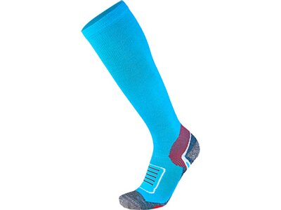 WAPITI Ski CW07 Merino Compression - Skisocken Kompression Blau