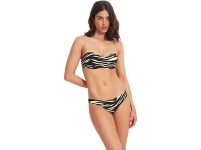 SEAFOLLY Damen Bikinioberteil Skin Deep Bustier Bandeau Schwarz