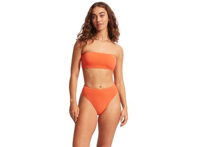 SEAFOLLY Damen Bikinioberteil Sea Dive Tube Top Orange