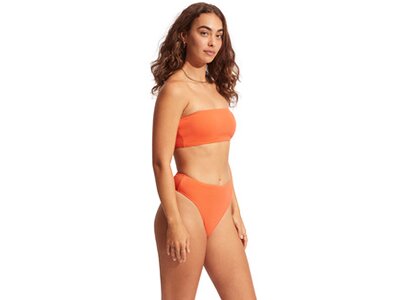 SEAFOLLY Damen Bikinioberteil Sea Dive Tube Top Orange