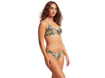 SEAFOLLY Damen Bikinioberteil Take Flight Twist Front Bralette Gelb