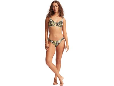 SEAFOLLY Damen Bikinioberteil Take Flight Twist Front Bralette Gelb