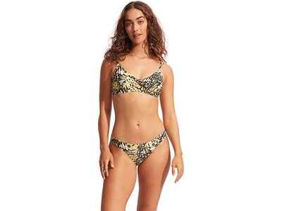 SEAFOLLY Damen Bikinioberteil Take Flight Twist Front Bralette Gelb