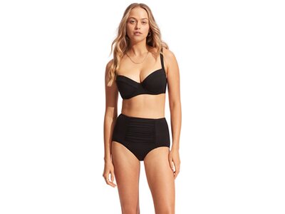 SEAFOLLY Damen Bikinioberteil Seafolly Collective DD Cup Underwire Bra Schwarz