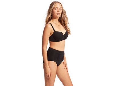 SEAFOLLY Damen Bikinioberteil Seafolly Collective DD Cup Underwire Bra Schwarz
