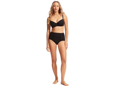 SEAFOLLY Damen Bikinioberteil Seafolly Collective DD Cup Underwire Bra Schwarz