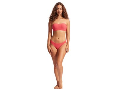 SEAFOLLY Damen Bikinihose Havana Hipster Pant Rot