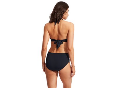 SEAFOLLY Damen Bikinihose Seafolly Collective Gathered Front Retro Pant Blau