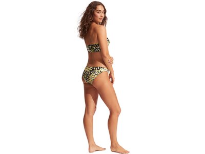 SEAFOLLY Damen Bikinihose Take Flight Reversible Hipster Gelb