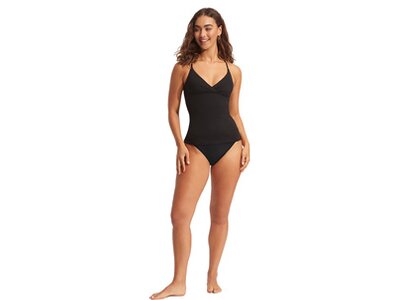 SEAFOLLY Damen Bikinihose Seafolly Collective Hipster Pant Schwarz