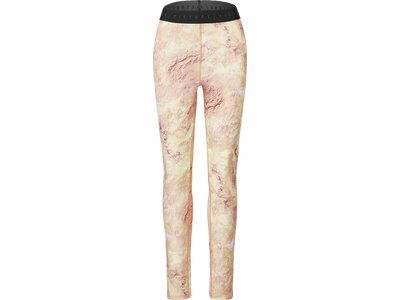 PICTURE Damen Caprihose CATY PRINTED TECH LEG Braun