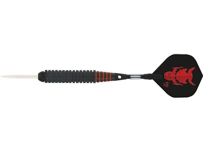 BULL'S Dartpfeil Thriller Steel Dart Schwarz