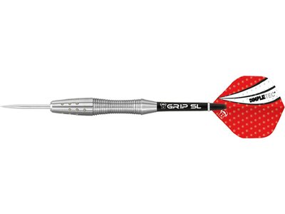 BULL'S Dartpfeil Sirius Steel Dart Silber