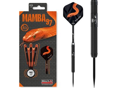 BULL'S Dartpfeil Mamba 97 M1 Steel Dart Braun