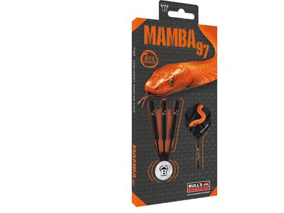 BULL'S Dartpfeil Mamba 97 M1 Steel Dart Braun