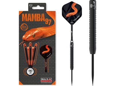 BULL'S Dartpfeil Mamba 97 M2 Steel Dart Braun