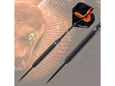 BULL'S Dartpfeil Mamba 97 M2 Steel Dart Braun