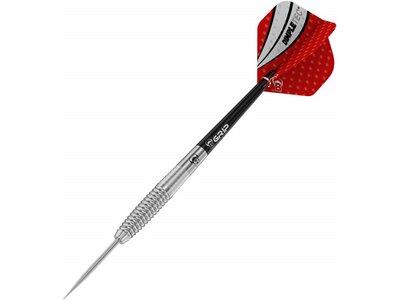 BULL'S Dartpfeil Dot D1 90% Tungsten Steel Dart Silber