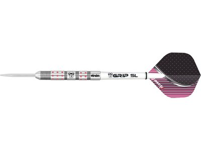 BULL'S Dartpfeil Virgirl VR1 Steel Dart Silber