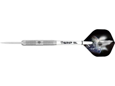 BULL'S Dartpfeil Meteor MT1 Steel Dart Silber