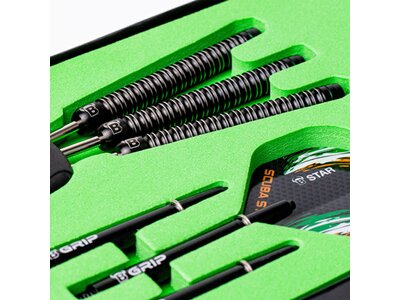 BULL'S Dartpfeil Steve Lennon Steel Dart Braun
