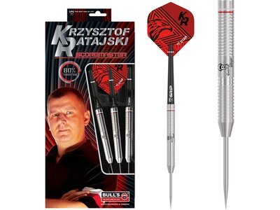 BULL'S Dartpfeil Krzysztof Ratajski Scoremaster Steel Dart Pink