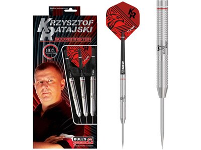 BULL'S Dartpfeil Krzysztof Ratajski Scoremaster Steel Dart Braun