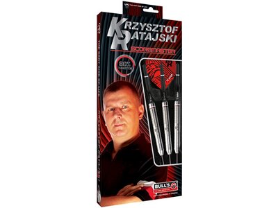 BULL'S Dartpfeil Krzysztof Ratajski Scoremaster Steel Dart Braun