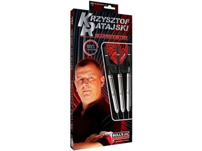 BULL'S Dartpfeil Krzysztof Ratajski Scoremaster Steel Dart Braun