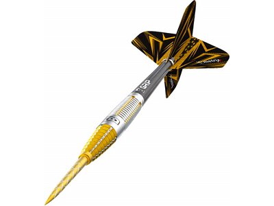 BULL'S Dartpfeil Stinger Steel Dart Schwarz